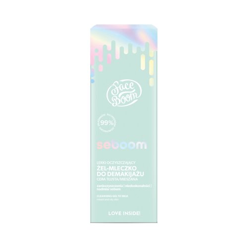 Make up Removal light cleansing gel-milk FACEBOOM Seboom 45g